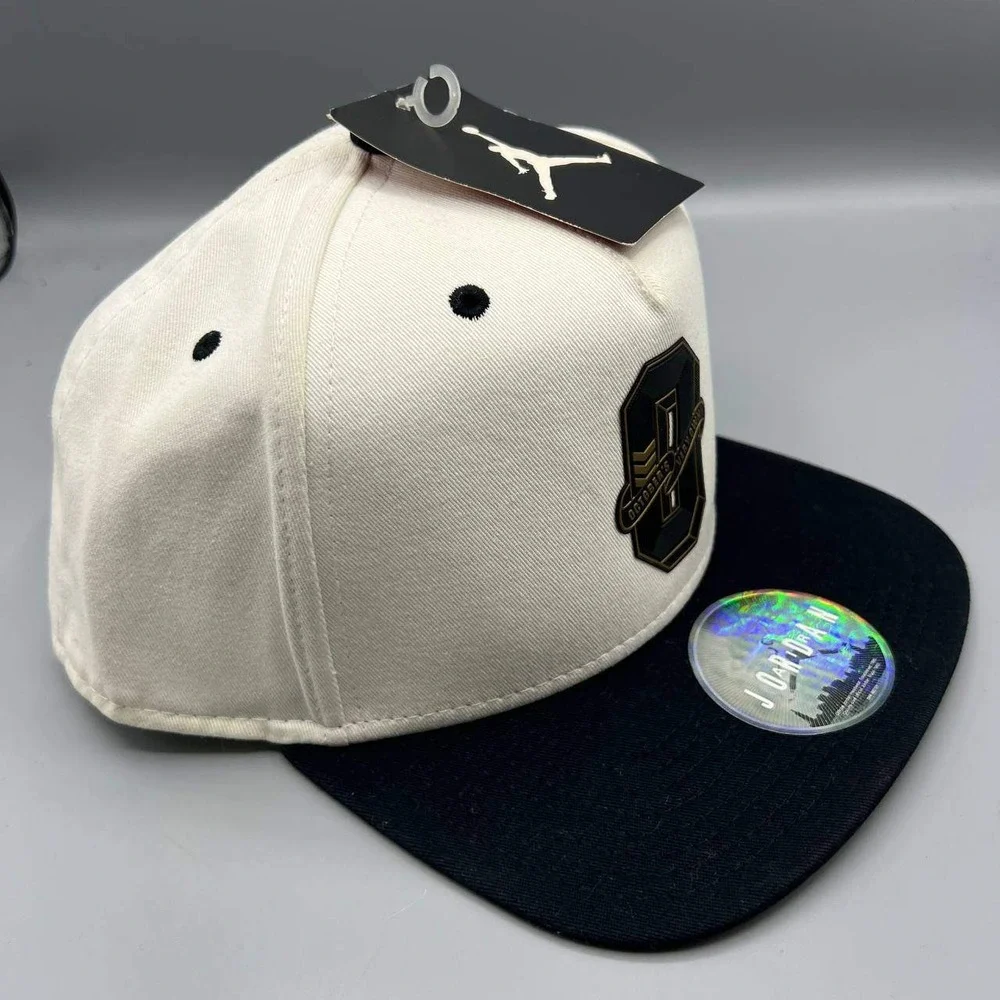 October's Very Own OVO x Air Jordan Hat Men White Jumpman Snap‎ Back Cap New